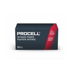 Duracell PX1604 Procell Intense Battery Alkaline 9V 12 Pack