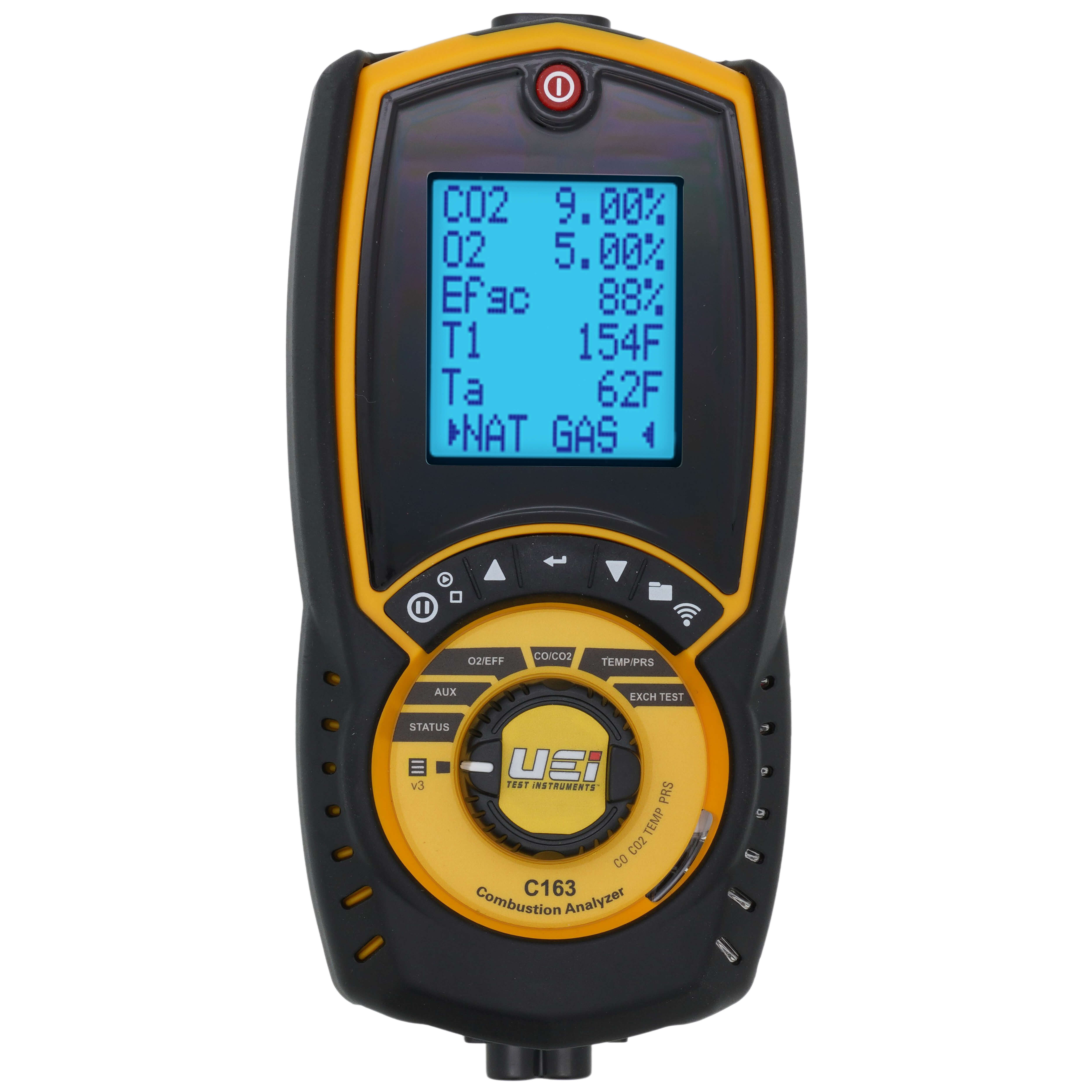 UEI TEST INSTRUMENTS UEI C163KIT The C163KIT Combustion Analyzer