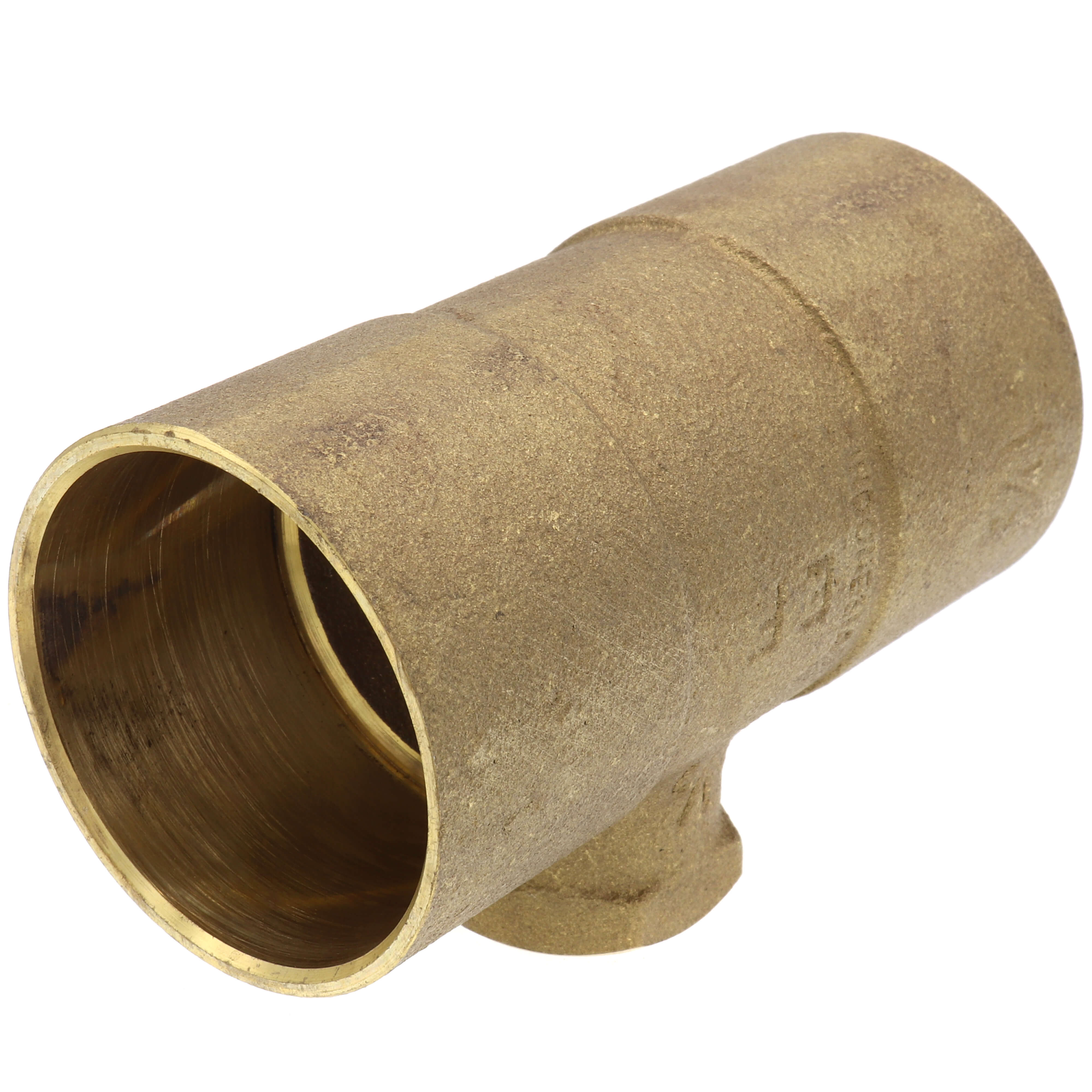 EVERFLOW Everflow CCFT1212-NL | 1-1/2 x 1-1/2 x 1/2 C x C x F Cast Brass Reducing Tee Lead Free