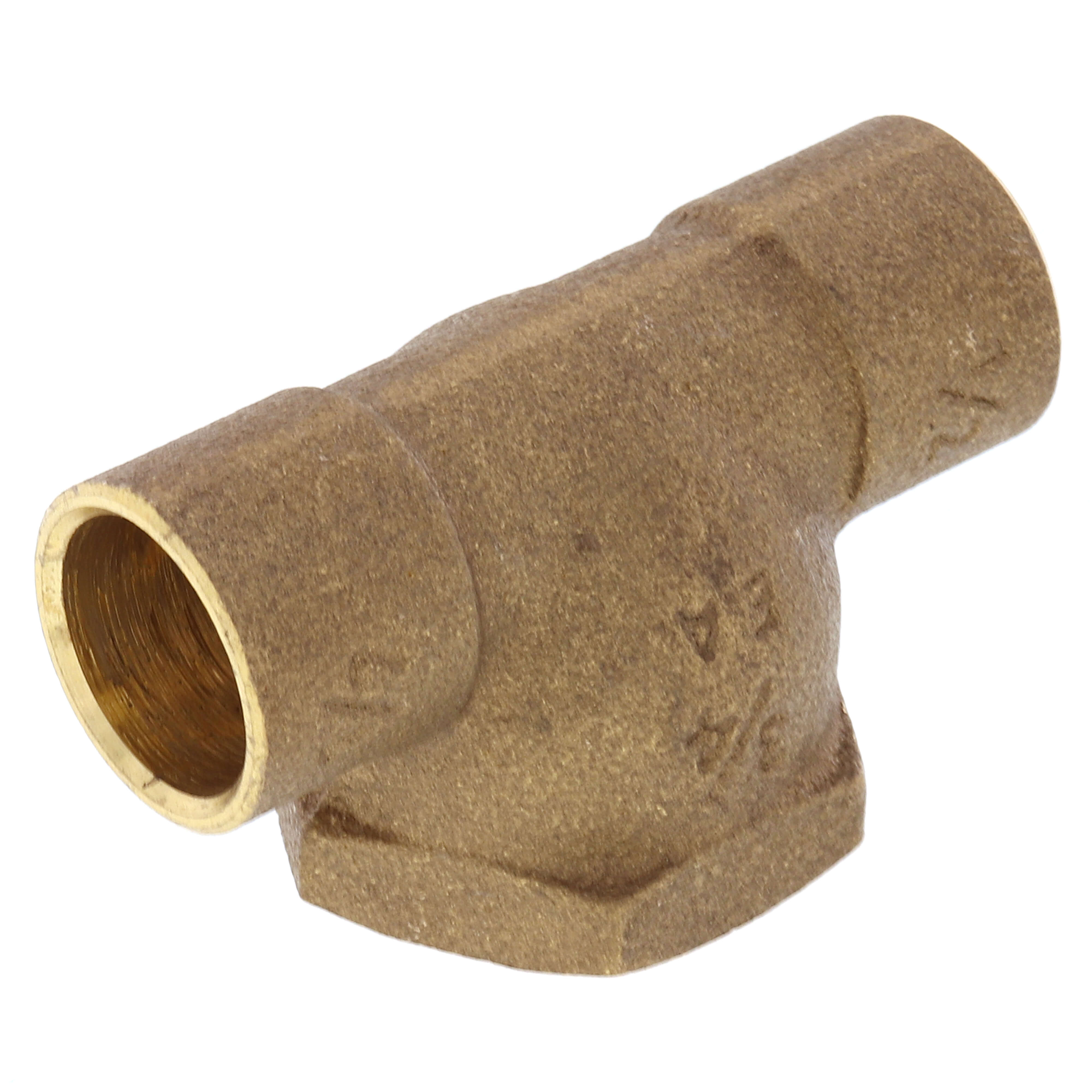 EVERFLOW Everflow CCFT1234-NL 1/2 X 1/2 X 3/4 NOM Cast Brass Reducing Tee C X C X F Lead Free