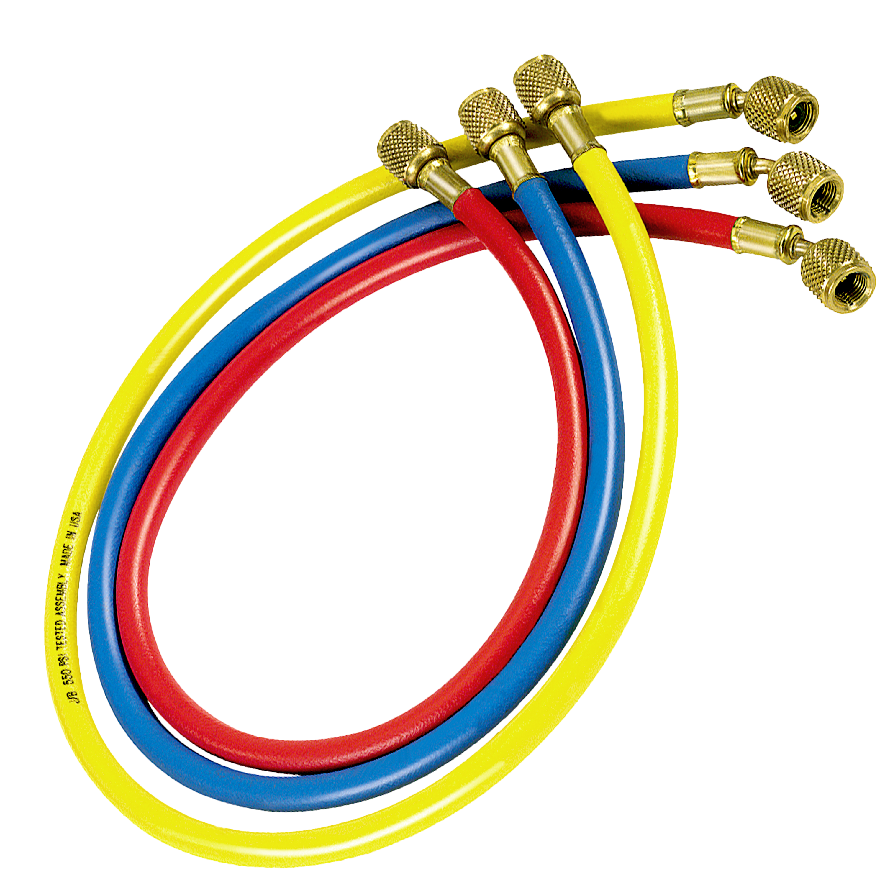 JB INDUSTRIES Jb Industries CCL-48 Kobra 3-piece standard charging hose set 1/4 inches 48 inches L 750 psi