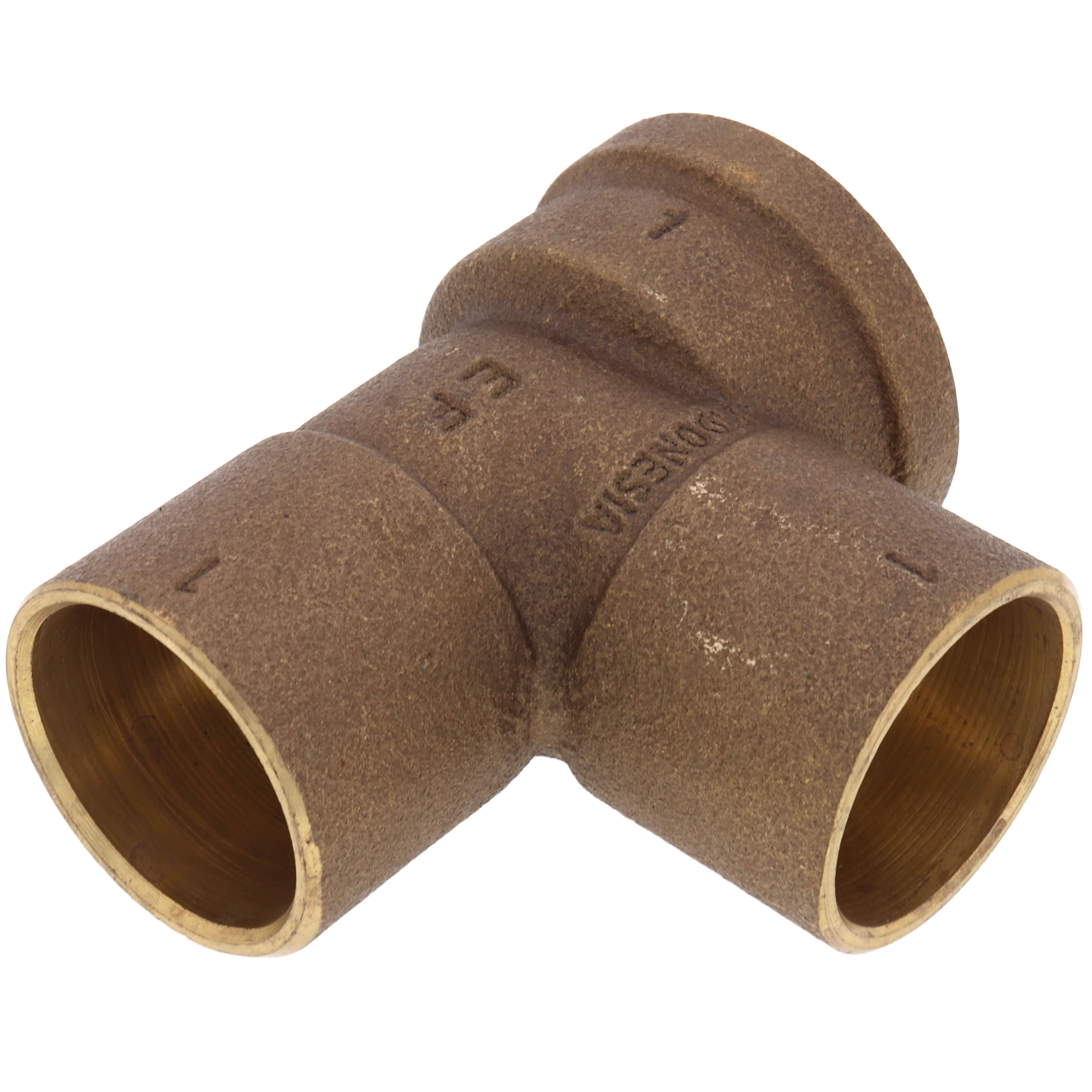 EVERFLOW Everflow CFCT0001-NL | 1 NOM Cast Brass Tee C X F X C Lead Free