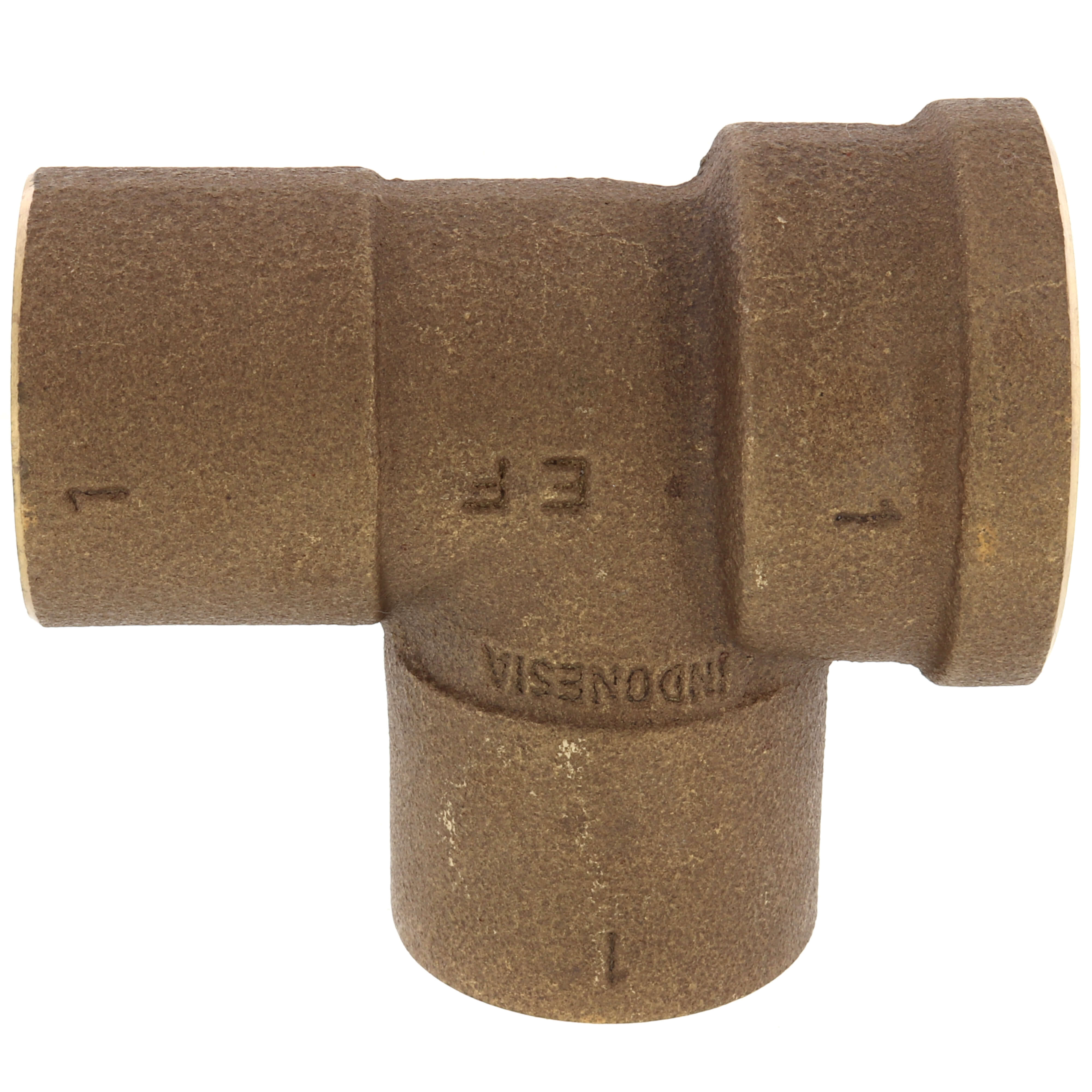 EVERFLOW Everflow CFCT0001-NL | 1 NOM Cast Brass Tee C X F X C Lead Free