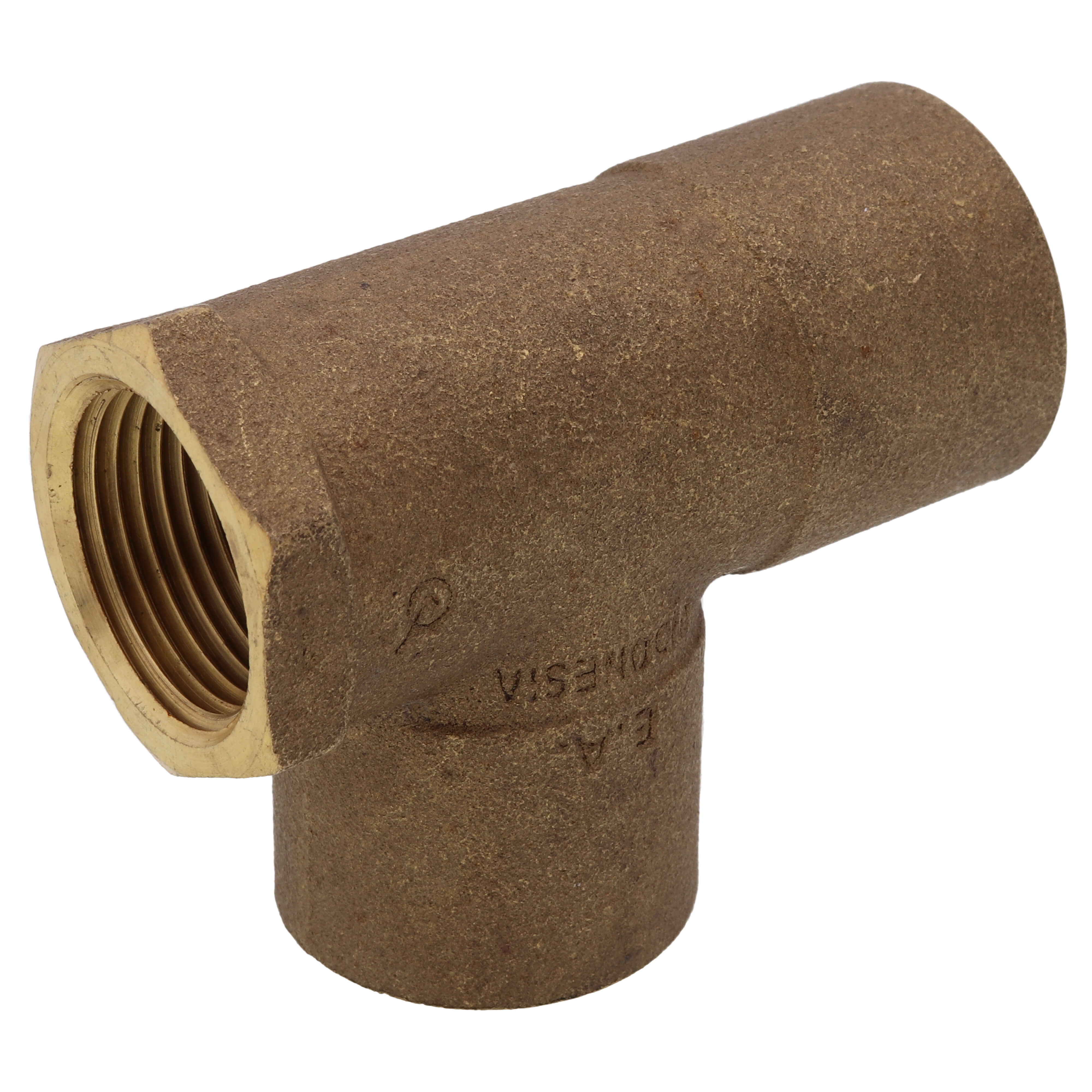 EVERFLOW Everflow CFCT1341-NL 1 x 3/4 x 1 NOM Cast Brass Reducing Tee C x F x C Lead Free