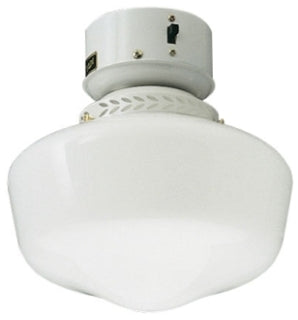 CRAFTMADE Craftmade OLK3-W-LED Outdoor Universal School House Light Kit, 9 W LED Bulb Included
