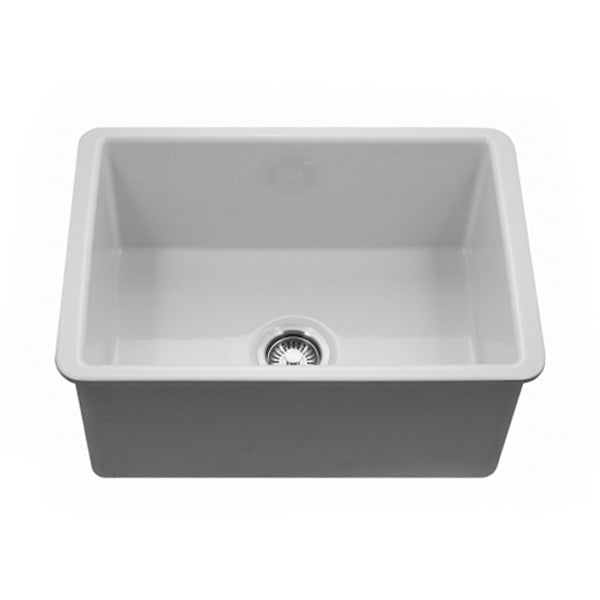 HAMAT Hamat CHE-2619SU-MB Chelsea fireclay undermount single bowl (25-1/2 x 18-1/4) CHE-2619SU-MB