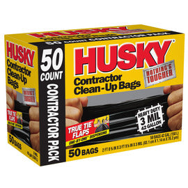 HUSKY HK42WC050B TRASH LINERS
