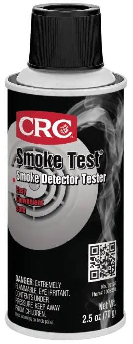 CRC INDUSTRIES CRC Industries 02105 Smoke Test Brand Smoke Detector Tester, 2.5 Wt Oz