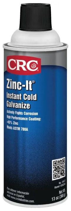 CRC INDUSTRIES CRC 18412 Zinc-It Instant Cold Galvanize, 13 Wt Oz