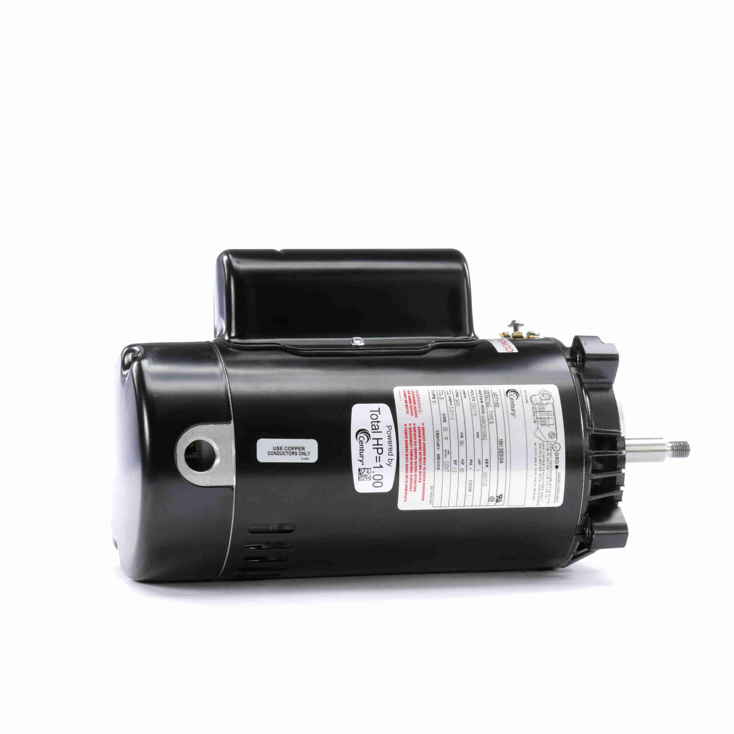 CENTURY MOTORS UCT1102 POOL & SPA PUMPS
