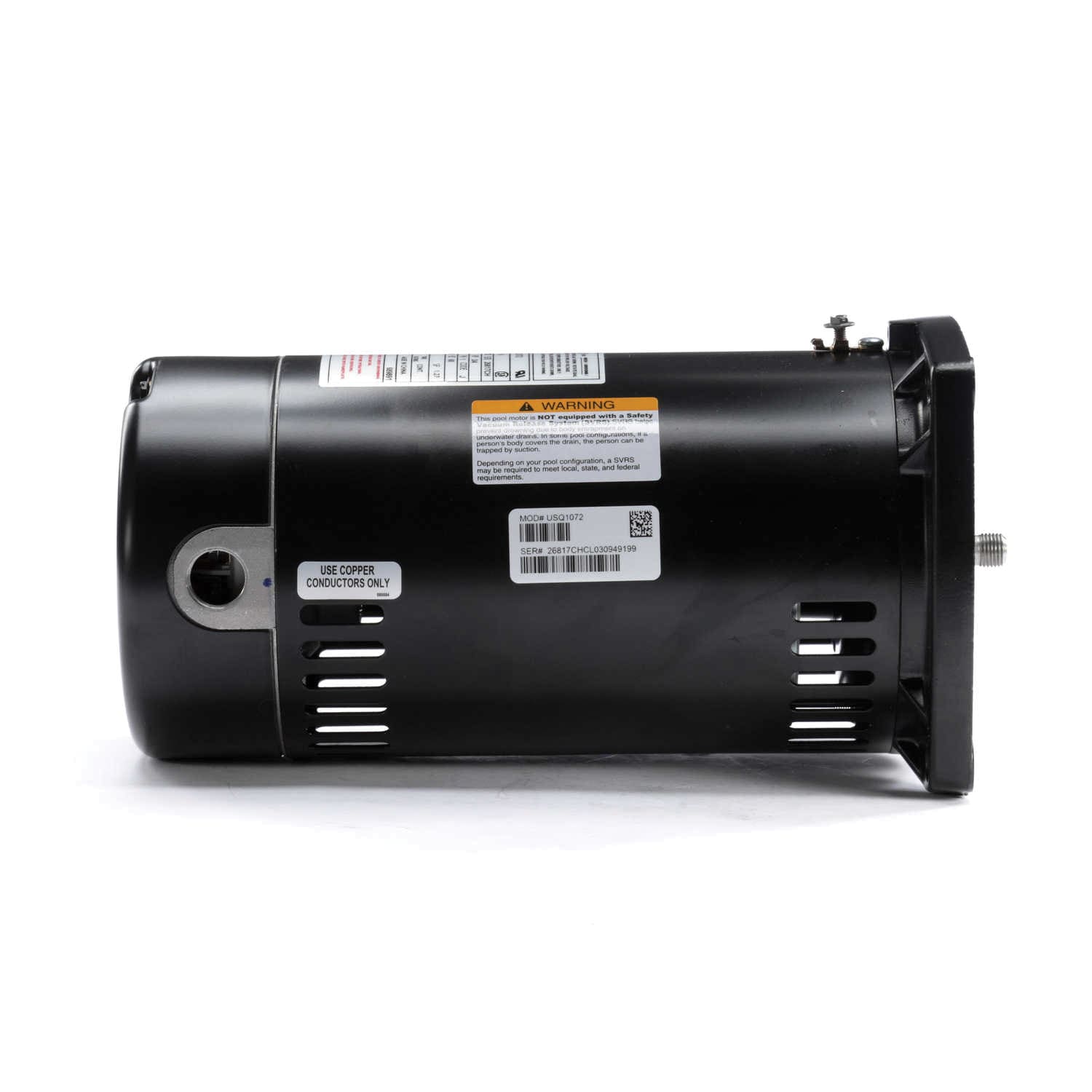 CENTURY MOTORS Century USQ1072 Pool Pump Motor 3/4 HP 48Y Square Flange