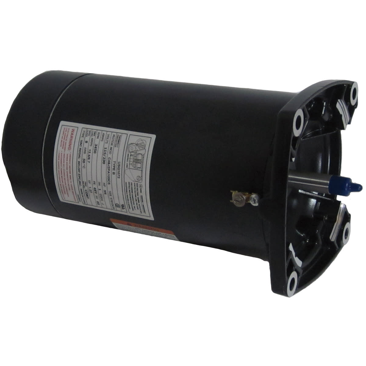 CENTURY MOTORS Century USQ1072 Pool Pump Motor 3/4 HP 48Y Square Flange