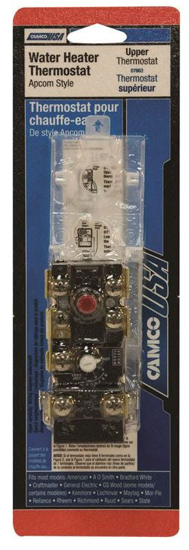 CAMCO MANUFACTURING Camco Manufacturing 07863 240/208/120 V Thermostat for Dual Universal Water Heater