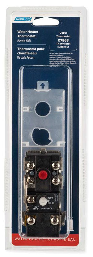 CAMCO MANUFACTURING Camco Manufacturing 07863 240/208/120 V Thermostat for Dual Universal Water Heater