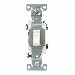 EATON EATON 1242-7W-BOX CWD Switch Toggle 4way 15A 120V GRD WH