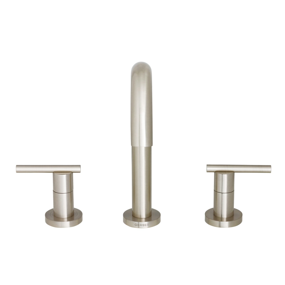 GERBER Gerber D303658BN Parma Two Handle Widespread Bathroom Sink Faucet in Brushed Nickel