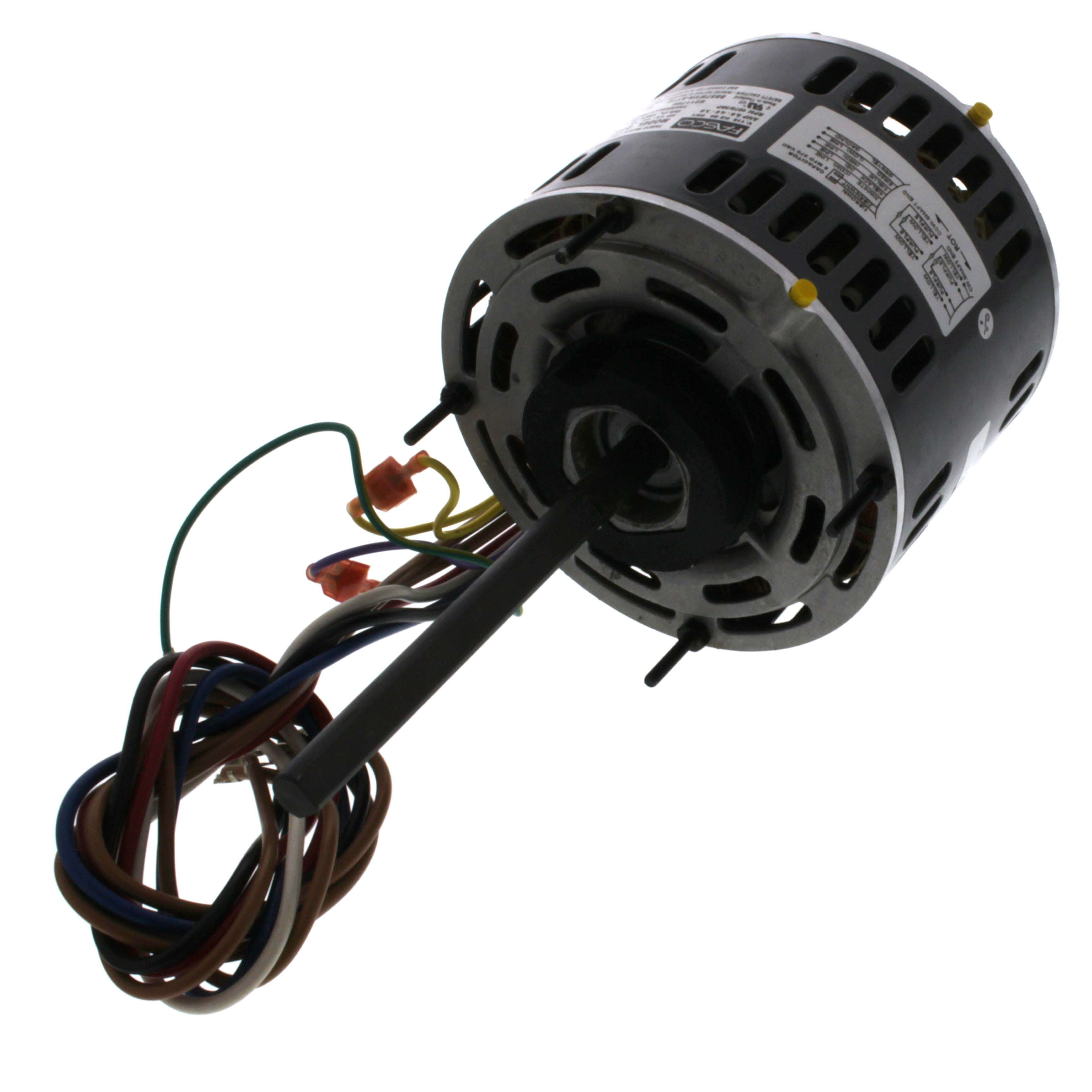 GENTEQ MOTORS Fasco D727 Blower Motor Direct Drive Permanent Split Capacitor 1/5-1/3 Horsepower 115 Volt Reversible