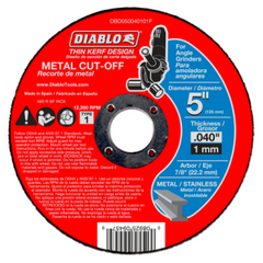 DIABLO DBD050040101F GRINDING & CUT OFF WHEELS