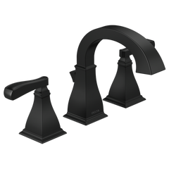 DELTA FAUCET Delta 35718-BL-DST Two-Handle Widespread Bathroom Faucet