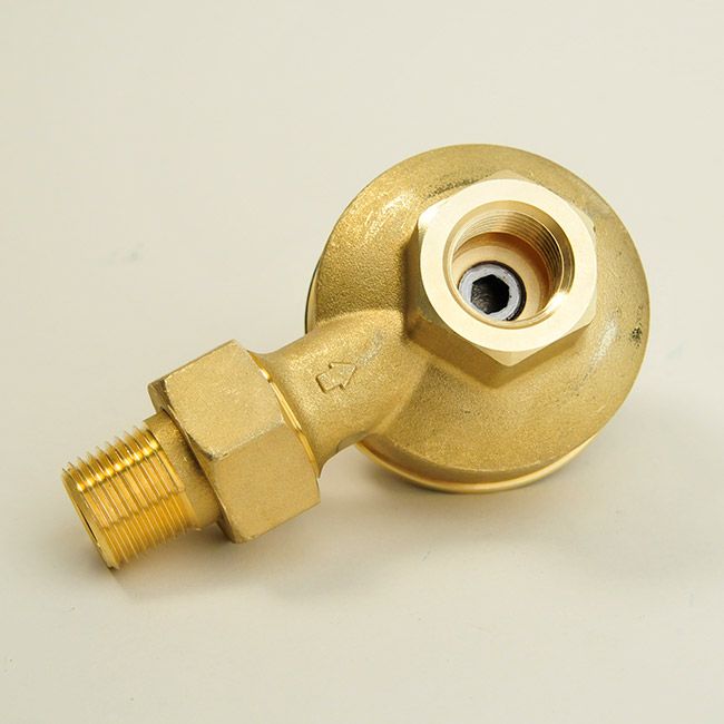 MEPCO Mepco ML9666 1ESS-AP 1/2 Inch Angle Trap Thermostatic Radiator