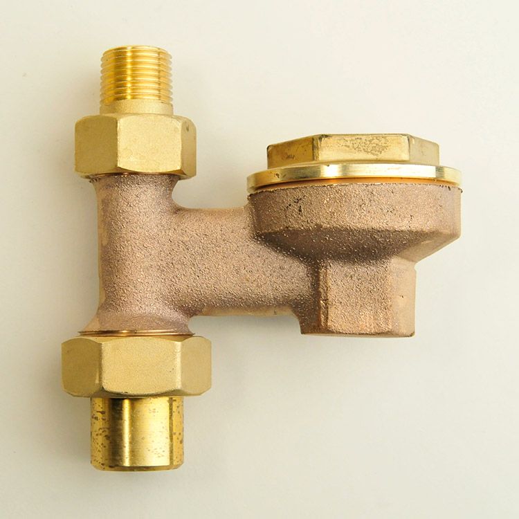 MEPCO Mepco C4565 1ESS 1/2 Vertical Bronze Thermostatic Radiator Trap