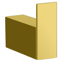 DAKOTA Dakota Plumbing Products DSA-BSRH01GD Square Robe Hook Gold