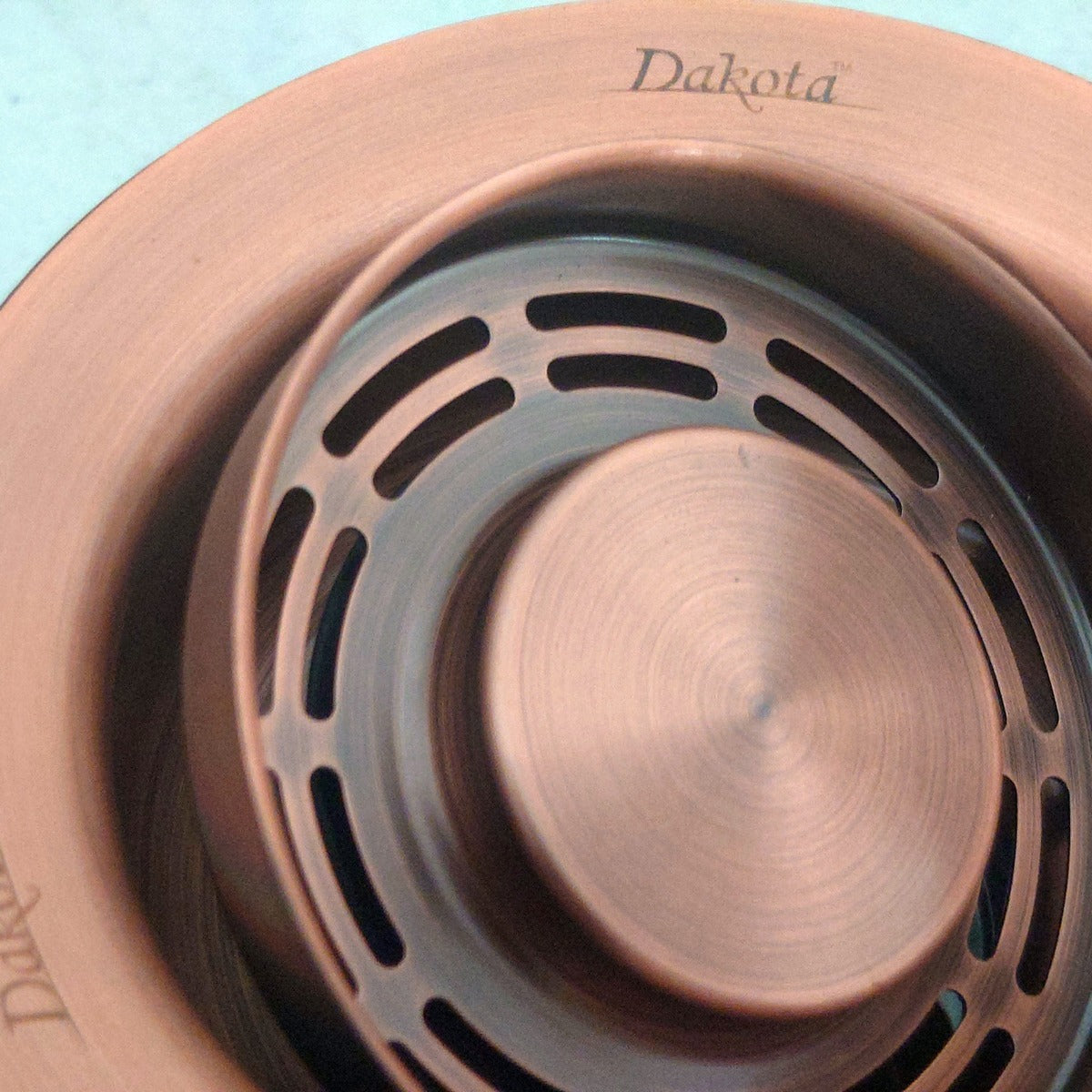 DAKOTA Dakota Plumbing Products DSA-PBSC Sink Strainer Antique Copper