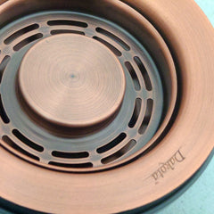 DAKOTA Dakota Plumbing Products DSA-PBSC Sink Strainer Antique Copper
