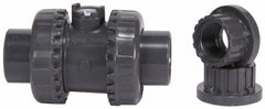IPEX Ipex 052018 True Union PVC S/T Ball Check Valve 2 inches Easyfit Xirtec140