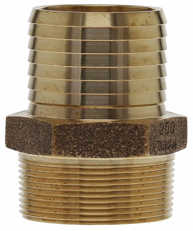 BOSHART Boshart BMA-200NL Mpt x insert male adapter 2 inches