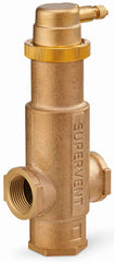 HONEYWELL Honeywell PV100 Powervent Gold Air Eliminator, 1 In Npt