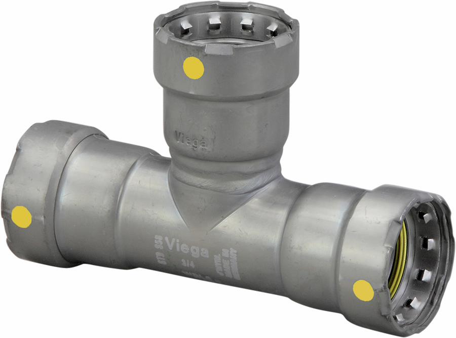 MEGAPRESS Megapress 25316 Tee Pipe 1-1/4in