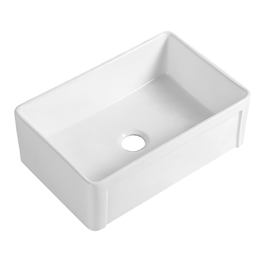 DAKOTA Dakota Plumbing Products DSE-FCA3020MGY Fireclay Farmhouse Sink