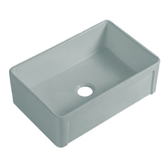 DAKOTA Dakota Plumbing Products DSE-FCA3020MGY Fireclay Farmhouse Sink