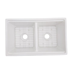 DAKOTA Dakota Plumbing Products DSE-FCAL5050S Fireclay Farmhouse Sink