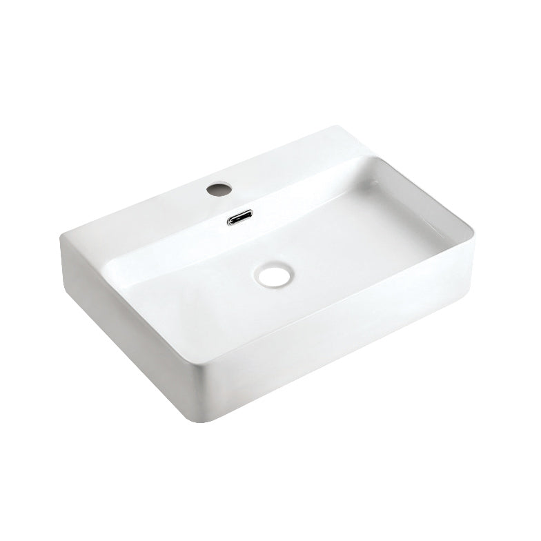 DAKOTA Dakota Plumbing Products DSE-VCTM00W-1H Vessel Sink White