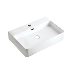 DAKOTA Dakota Plumbing Products DSE-VCTM00W-1H Vessel Sink White