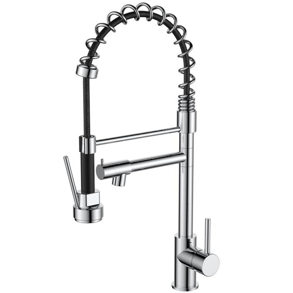 DAKOTA Dakota Plumbing Products DSF-22KCO00CR Spring Kitchen Faucet