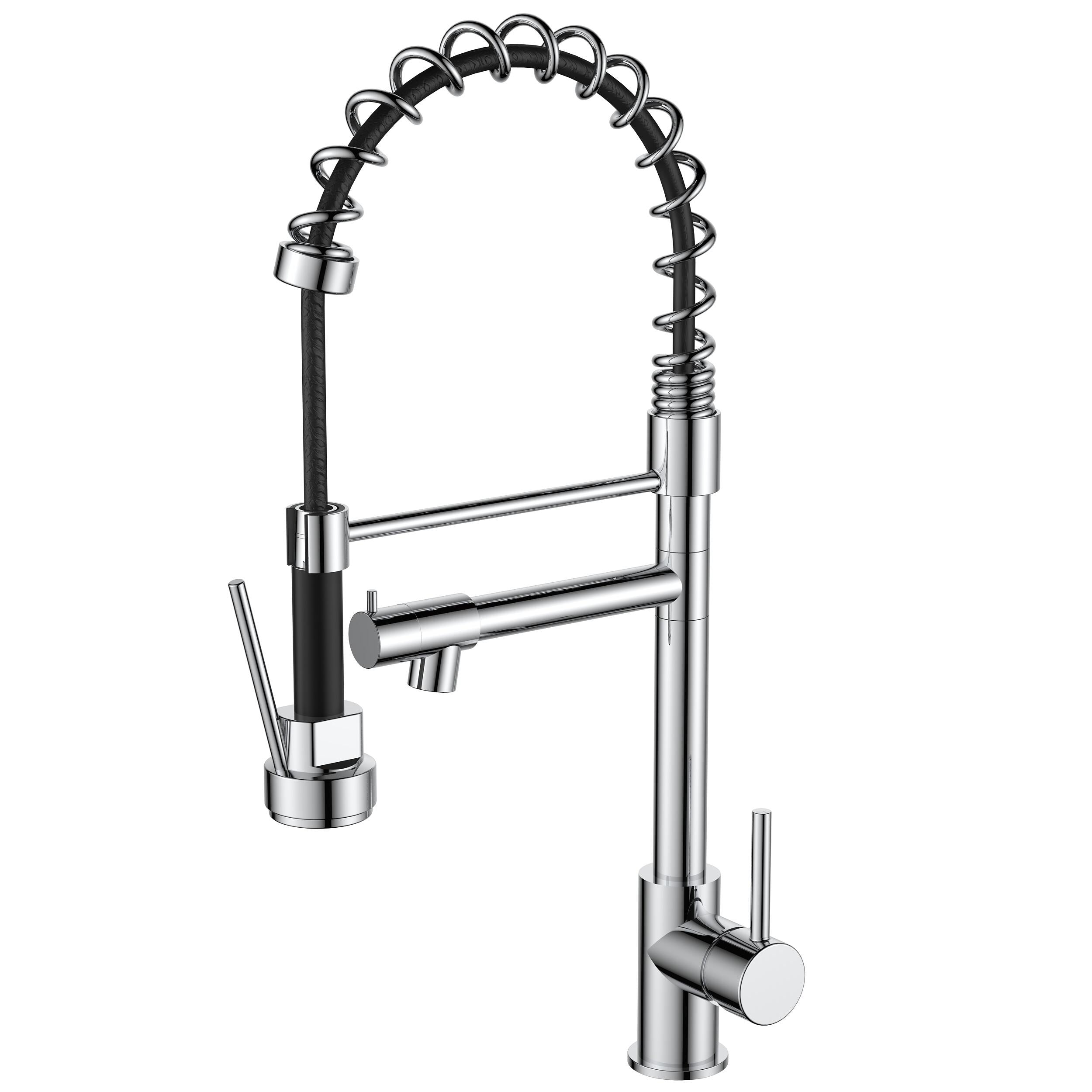 DAKOTA Dakota Plumbing Products DSF-22KCO00CR Spring Kitchen Faucet