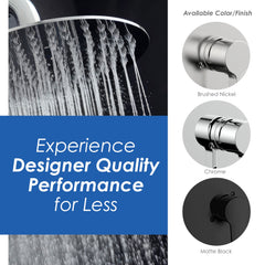 DAKOTA Dakota Plumbing Products DSF-30BTS00CR Tub Shower Set Chrome