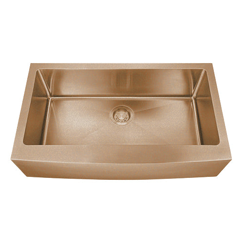 DAKOTA Dakota Plumbing Products DSM-A3620CP Farmhouse Sink Copper