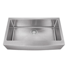 DAKOTA Dakota Plumbing DSM-A3620SV Farmhouse Sink 36 Inch Silver