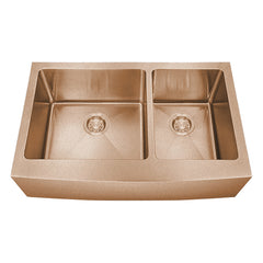 DAKOTA Dakota Plumbing Products DSM-A6040CP Farmhouse Sink Copper