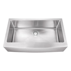 DAKOTA Dakota Plumbing DSM-A3620SV Farmhouse Sink 36 Inch Silver