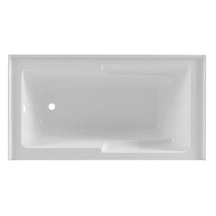 DAKOTA Dakota Plumbing Products DST-ALLC01W Alcove Bathtub 59 Gal