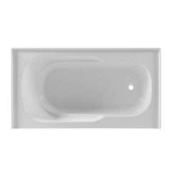 DAKOTA Dakota Plumbing Products DST-ALRC00W Alcove Soaker Bathtub