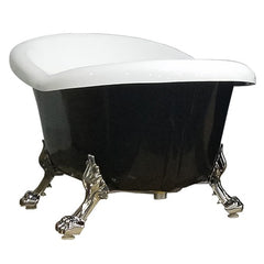 DAKOTA Dakota Plumbing Products DST-CFOUC00BK Clawfoot Bathtub
