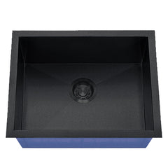 DAKOTA Dakota Plumbing Products DSZ-1915GBK Bar Sink Gunmetal Black