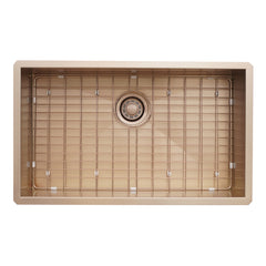 DAKOTA Dakota Plumbing Products DSZ-3018CP Zoria Undermount Kitchen Sink