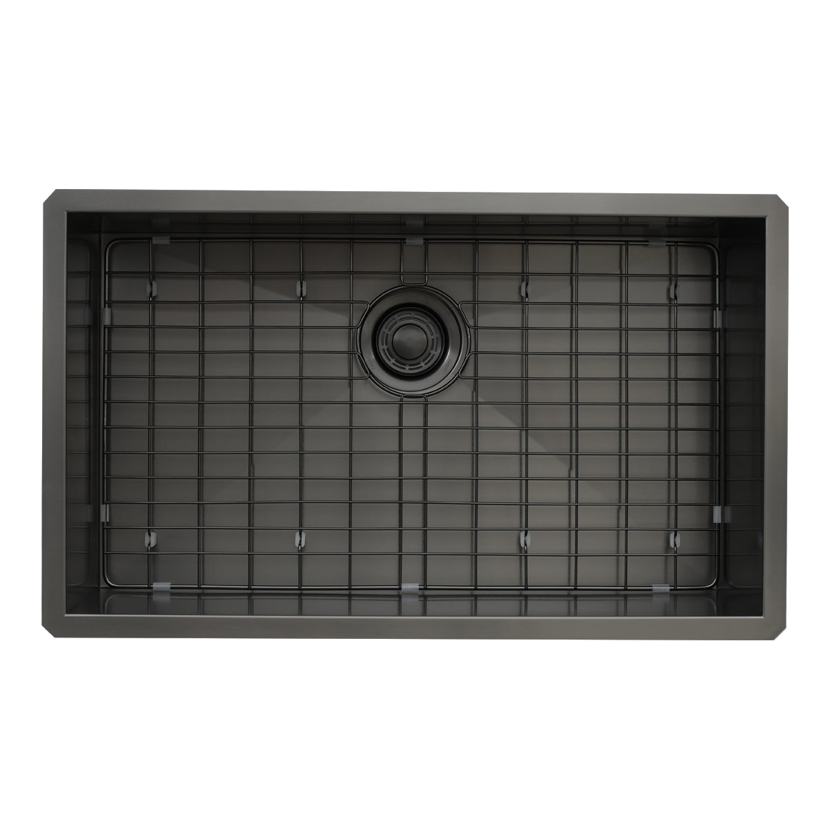 DAKOTA Dakota Plumbing Products DSZ-3018GBK Zoria Undermount Sink